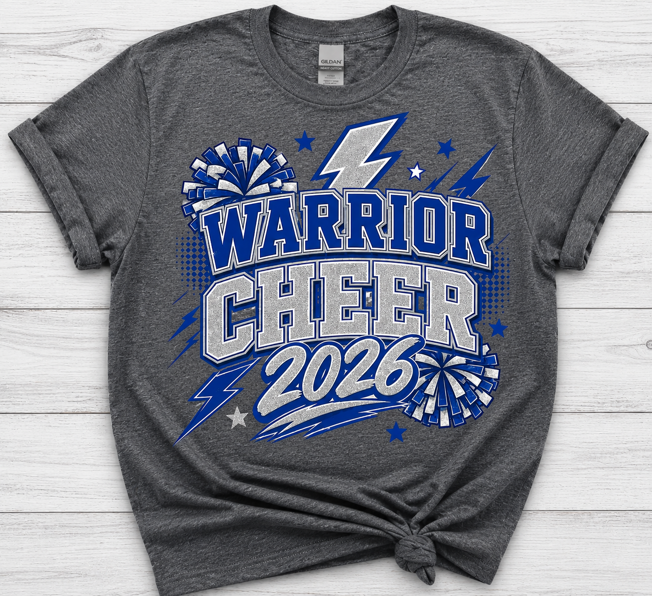 Warriors Cheer Prep Tee