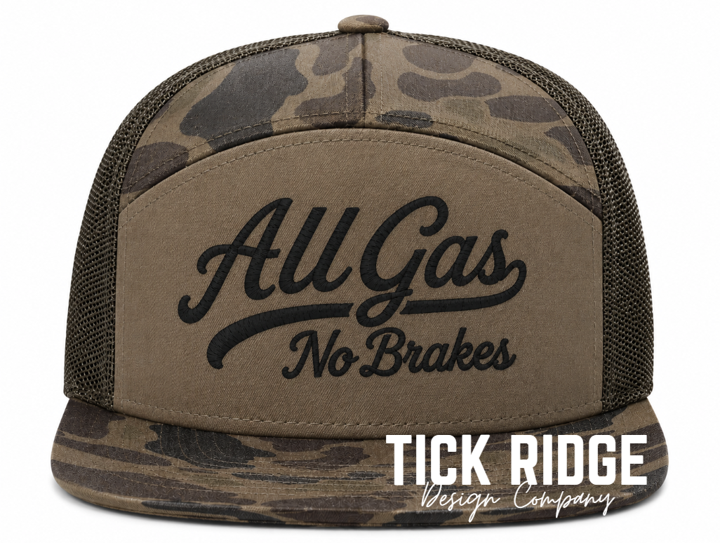 All Gas No Brakes Trucker Hat