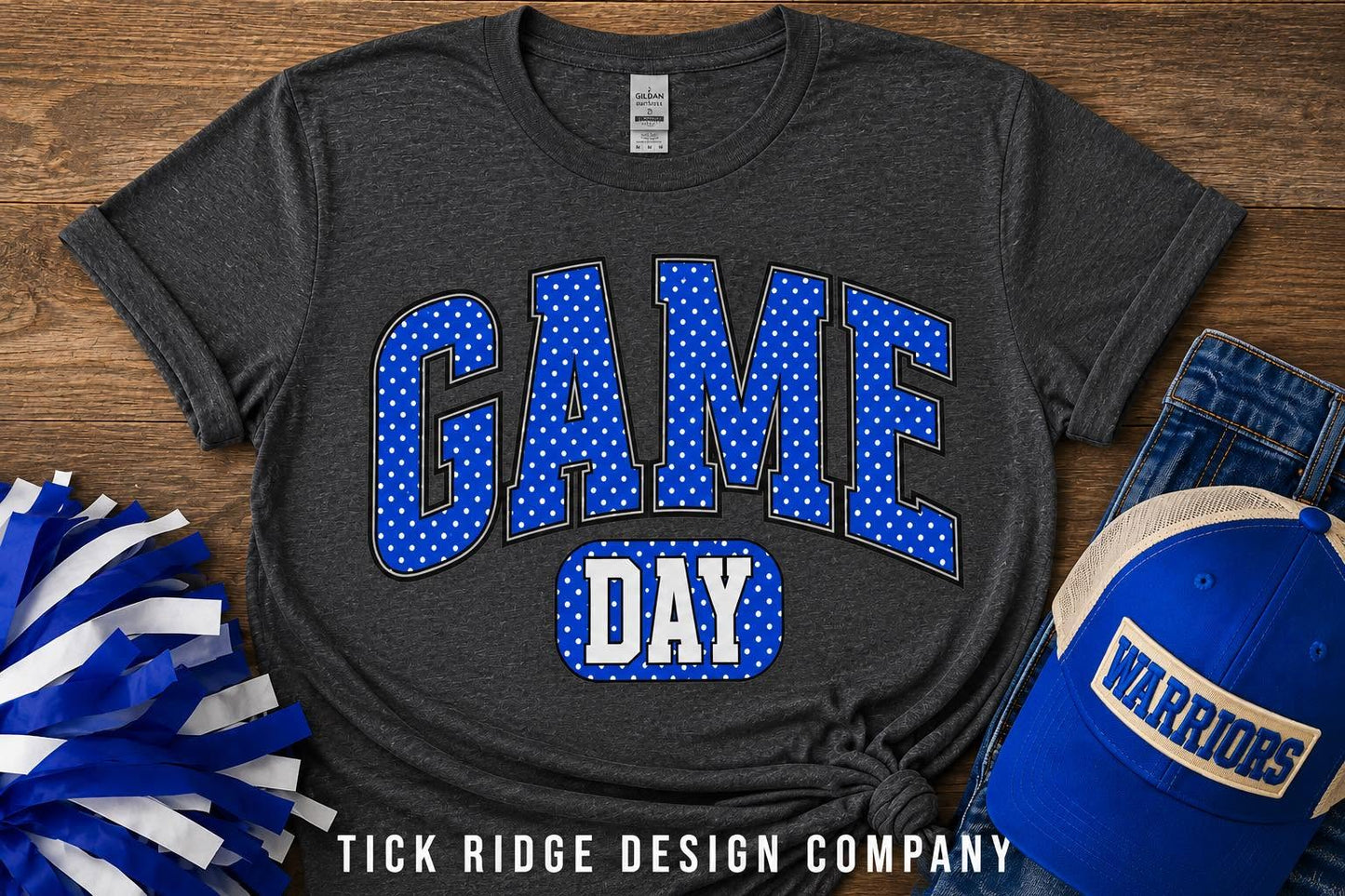 Polka Dot Game Day Tee!