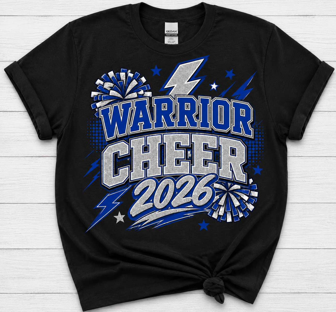 Warriors Cheer Prep Tee