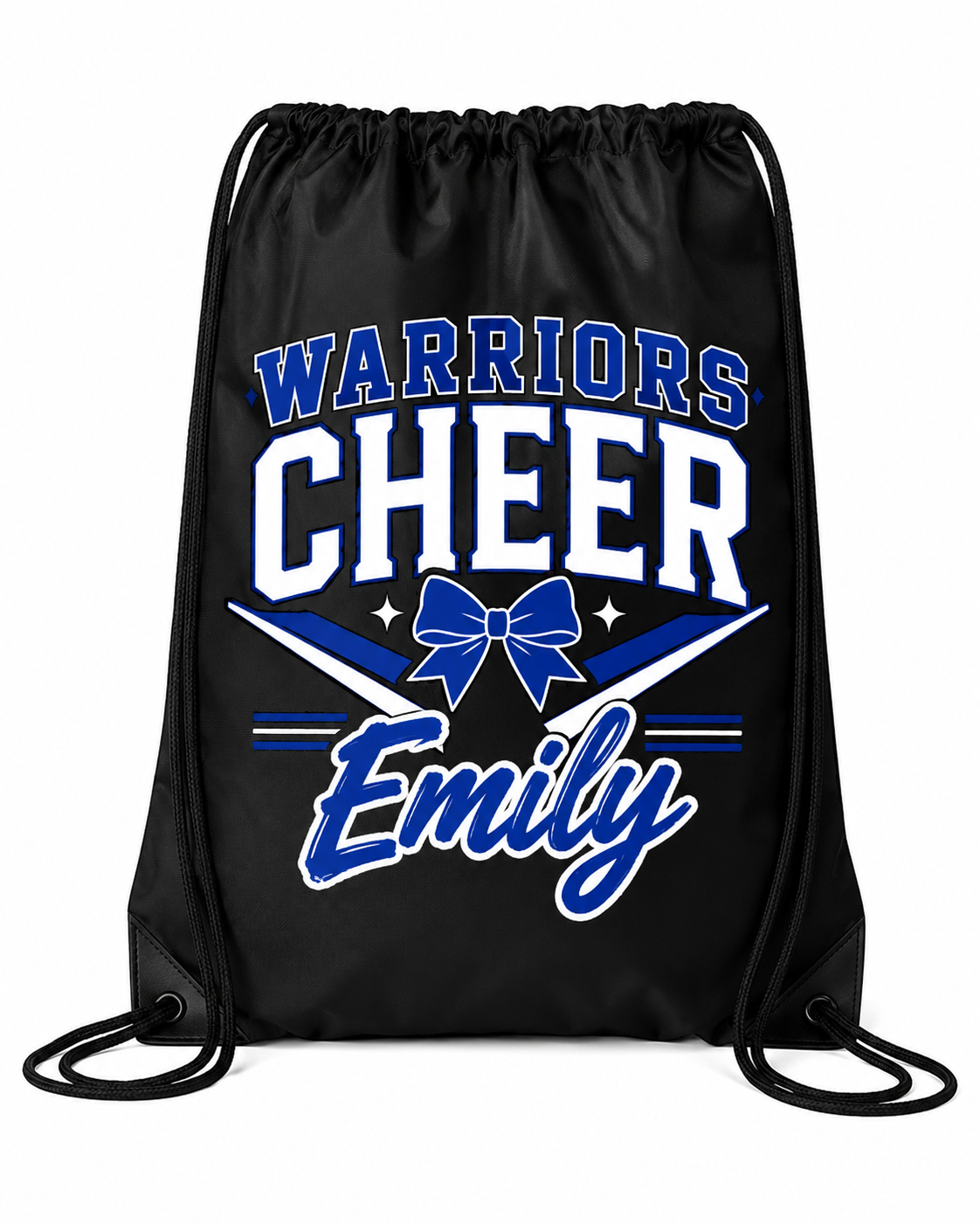 Warriors Cheer Cinch Bag