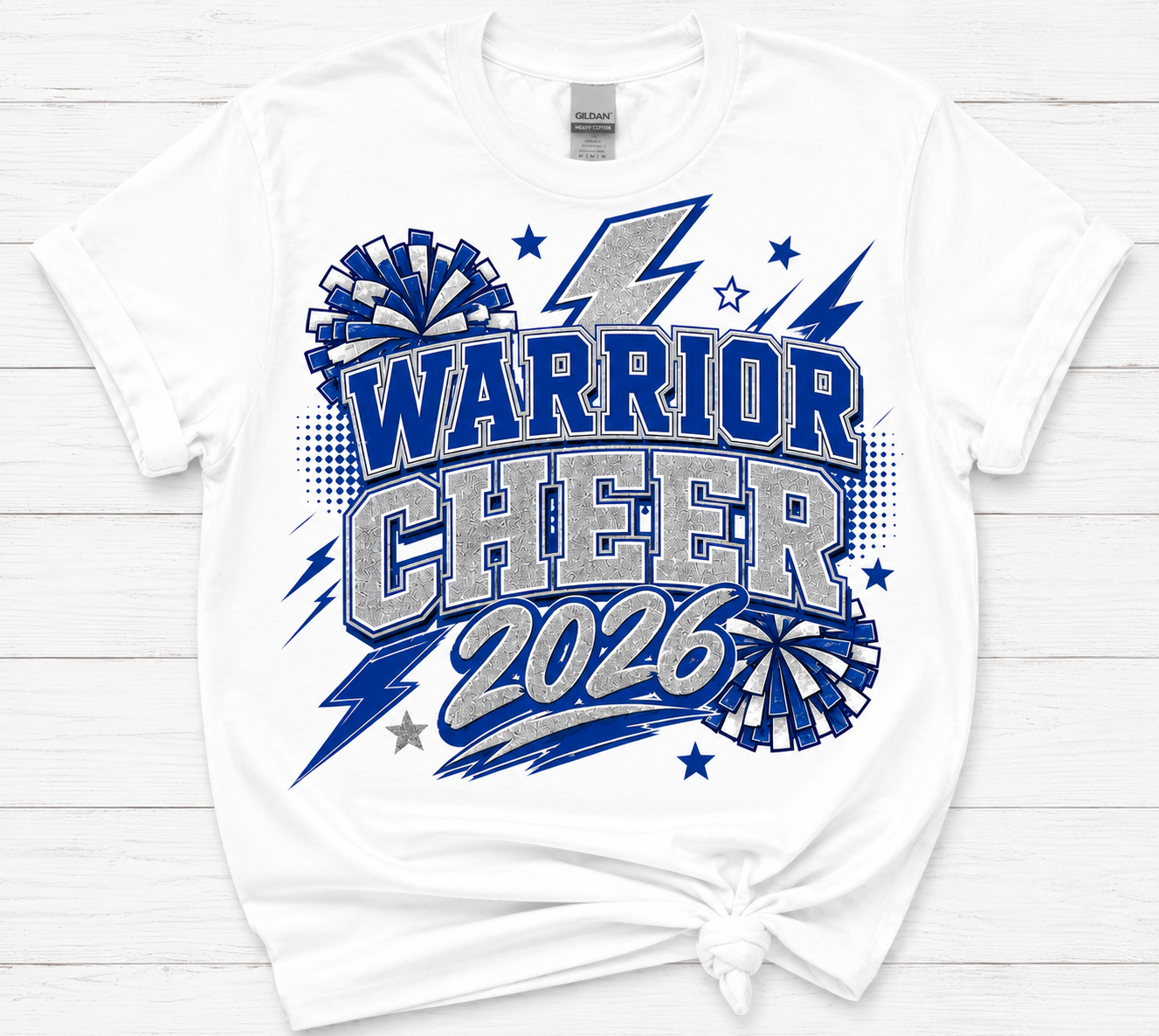 Warriors Cheer Prep Tee