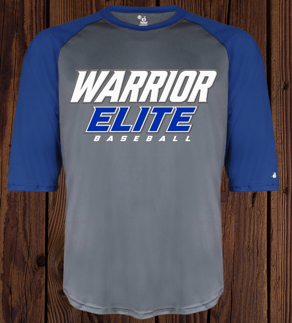 Elite Youth B-Core Three-Quarter Sleeve Baseball T-Shirt