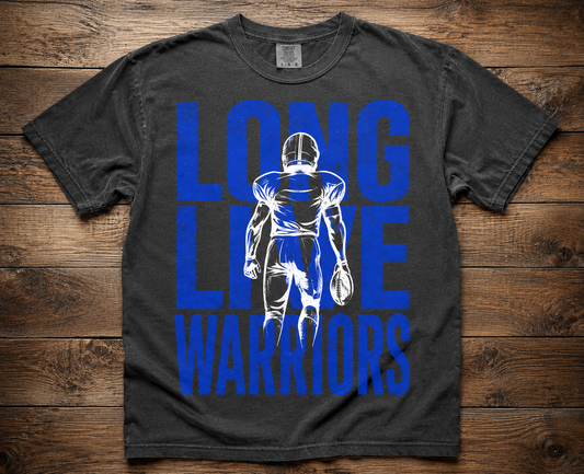 Long Live Warriors Comfort Color Tee