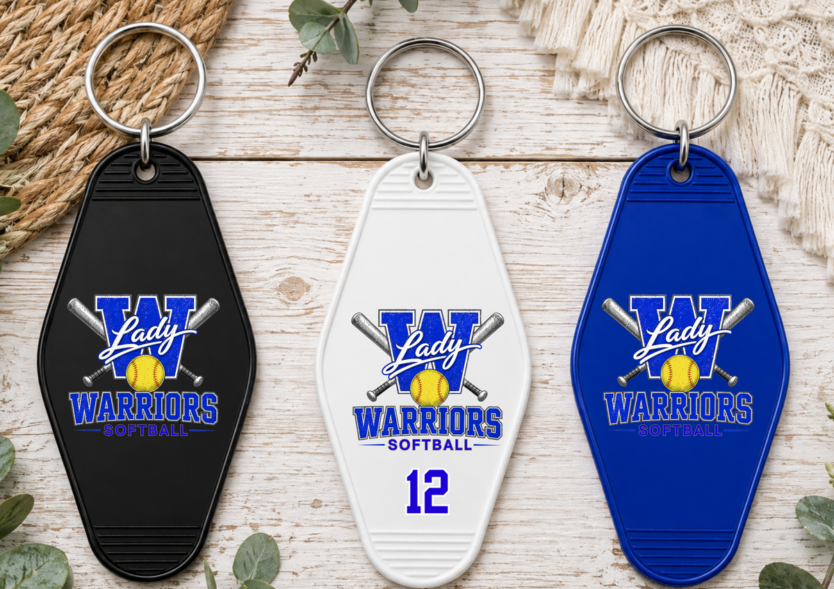 Youth Softball Keychain