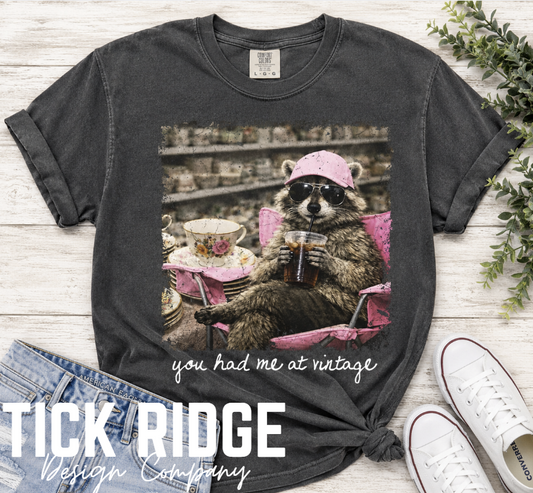 You Had Me at Vintage Graphic Comfort Colors Tee