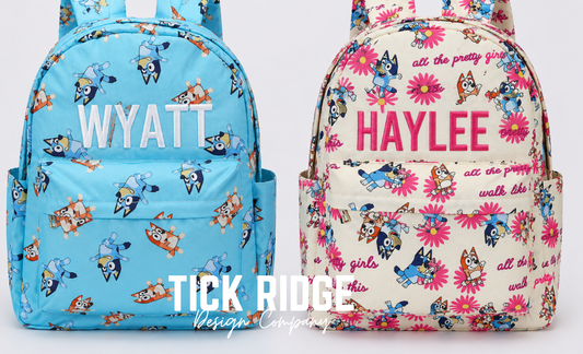 Personalized Kids Character Backpacks
