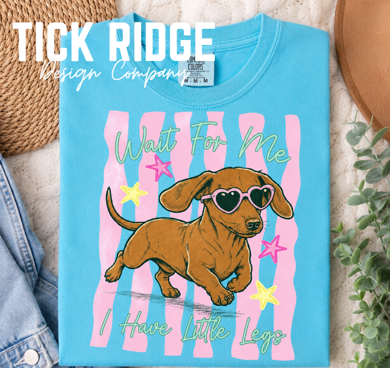 Wait For Me, I Have Little Legs Comfort Colors Tee