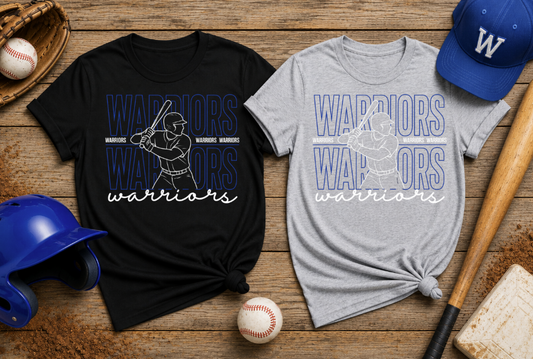 Warriors Baseball Double Decker Logo