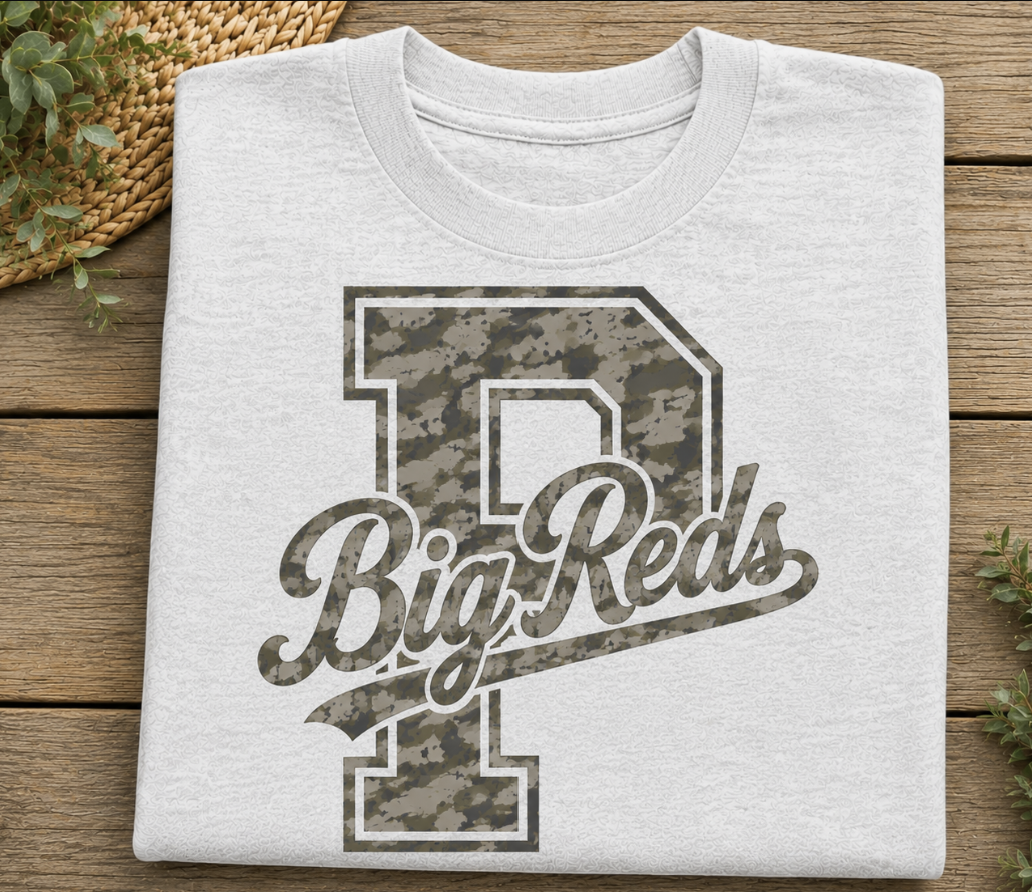 Big Reds Camo Tee