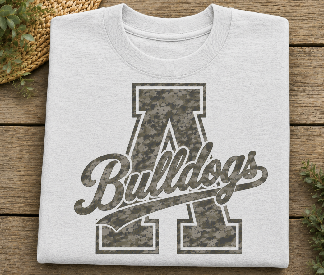 Bulldogs Camo Tee