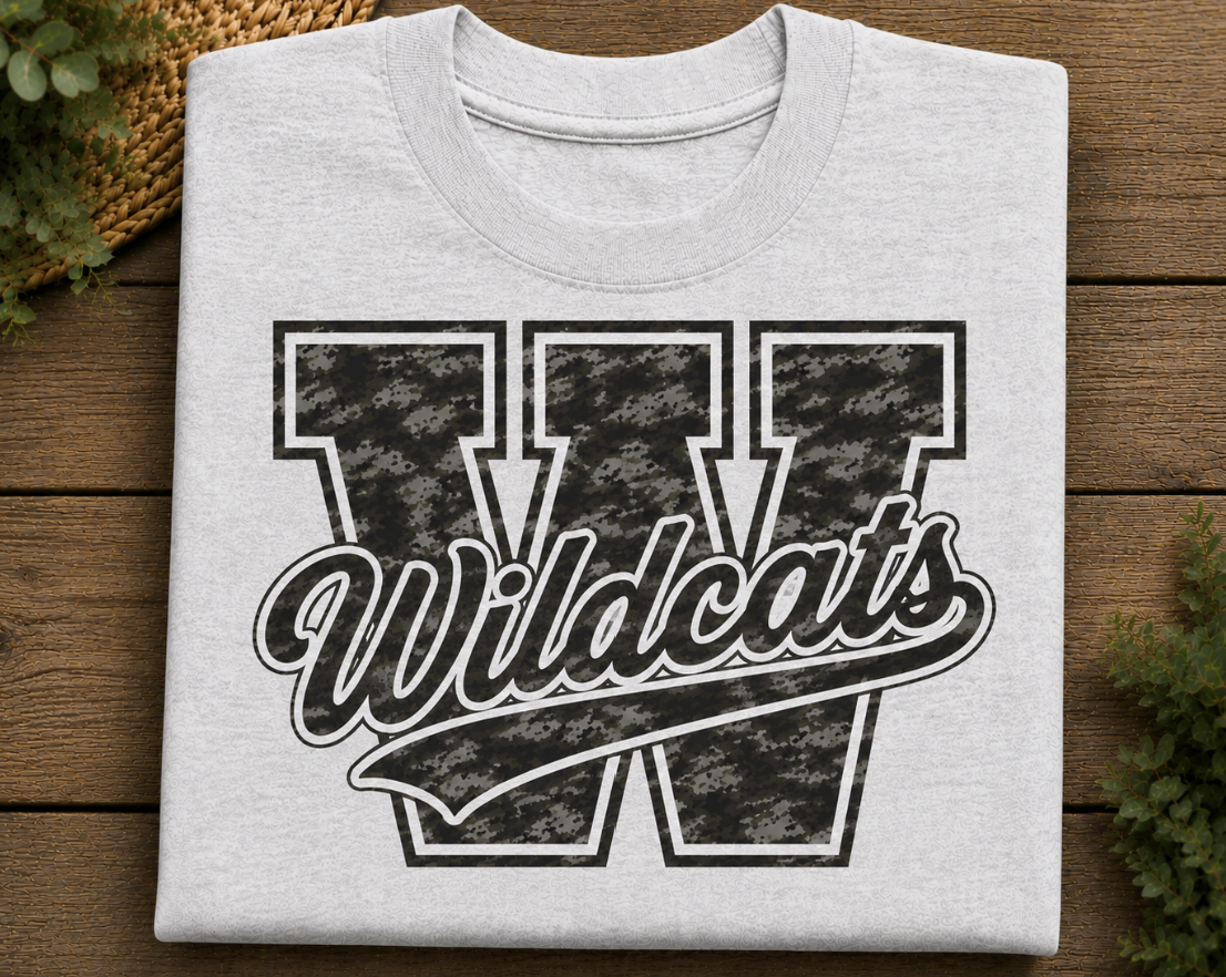 Wildcats Camo Tee