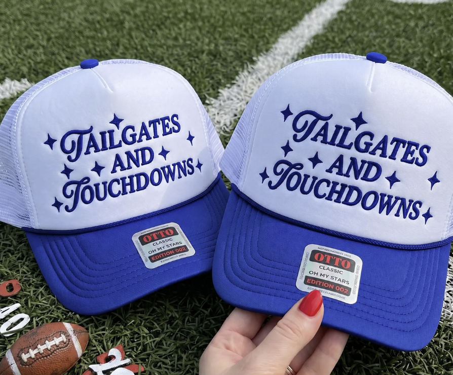 Tailgates and Touchdowns Trucker Hat