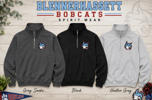 Varsity Quarter Zip Sweatshirt
