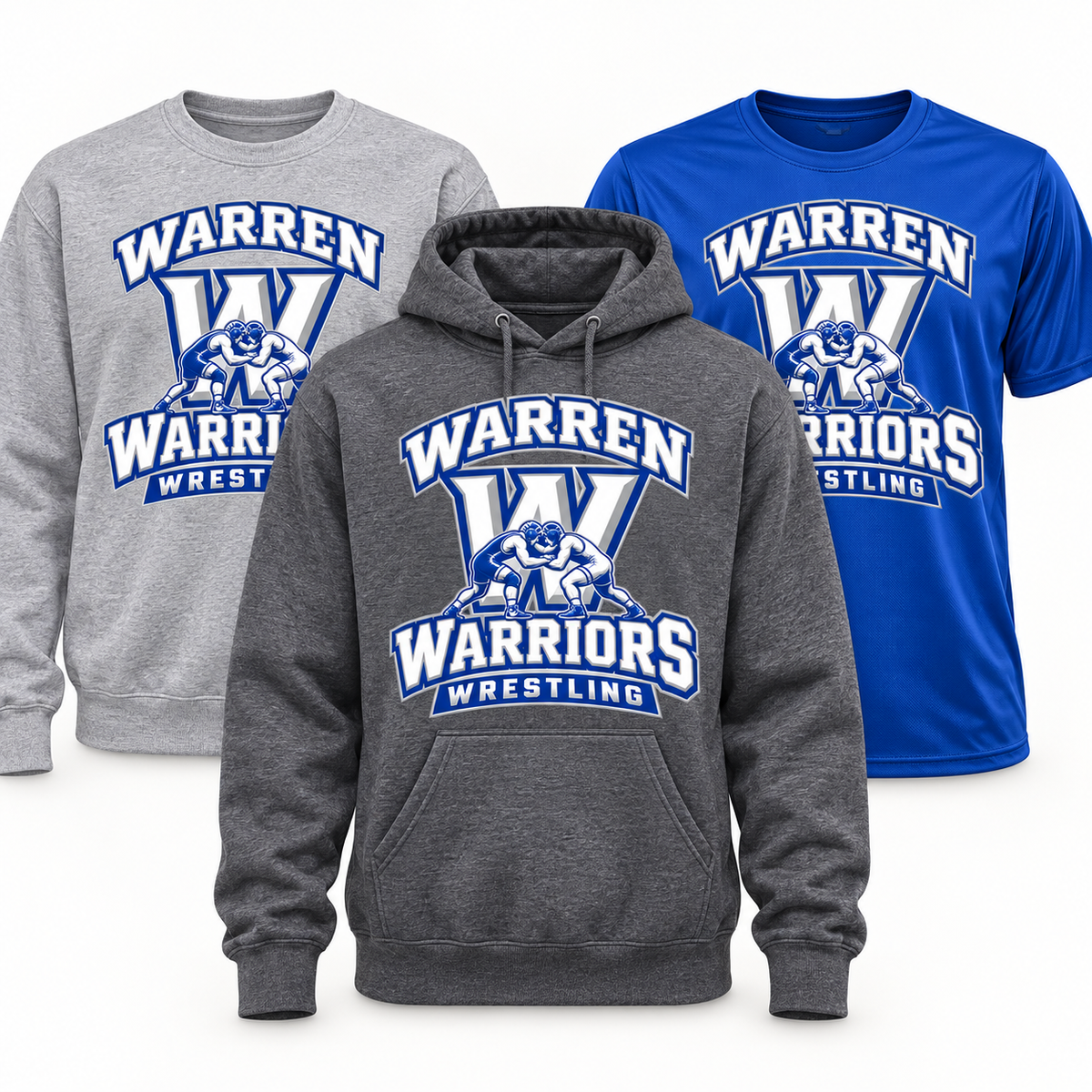 Warren Warriors Wrestling – Team Crest